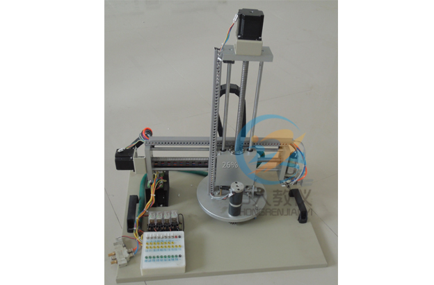 四軸機械手實物模型,四自由度機械手實訓模型