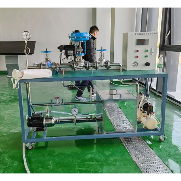 氣動(dòng)薄膜控制閥安裝與電氣閥門(mén)定位器校驗(yàn)系統(tǒng),氣體薄膜控制閥安裝與定位器校驗(yàn)實(shí)訓(xùn)系統(tǒng)